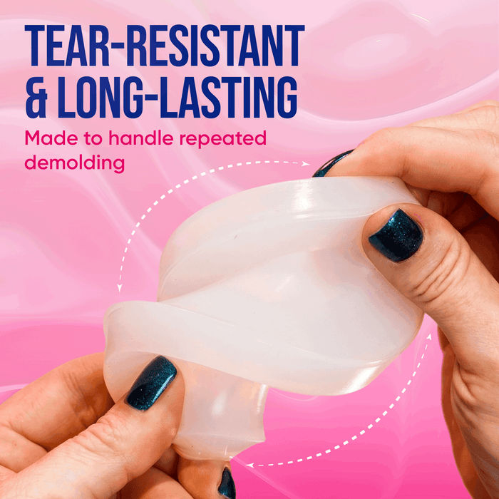 Tear-resistant Craft Resin 30A silicone mold material for long-lasting repeated casting use