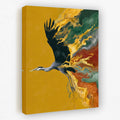 Crane Sandstorm canvas wall art