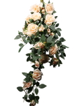 Cream Rose Bunch-30"
