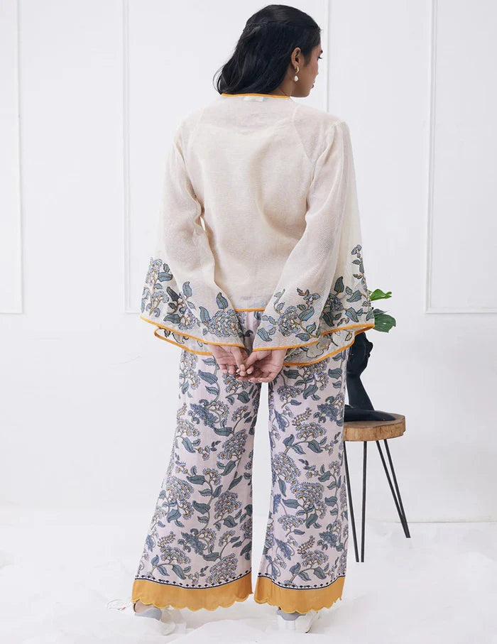 Cream Yasmin Set