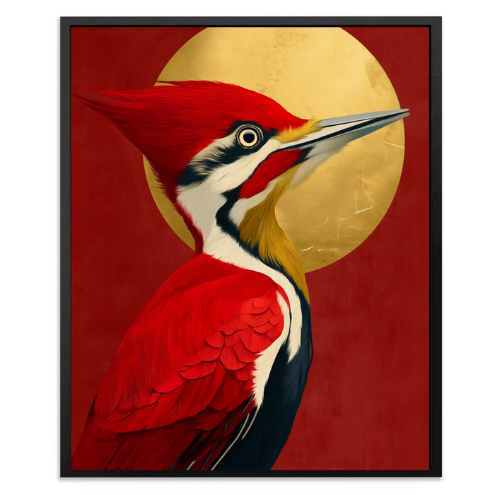 Crimson Majesty - Luxury Wall Art