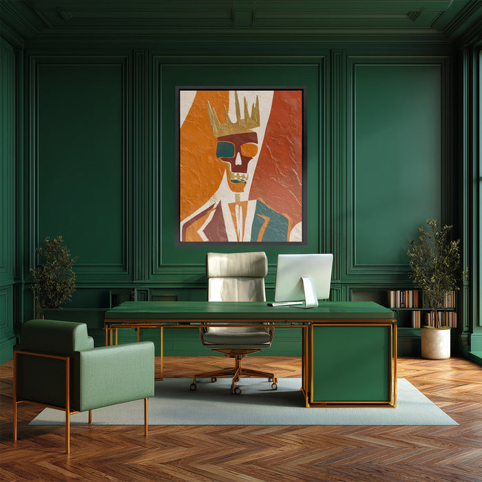 Crowned Bone Oracle II - Luxury Wall Art