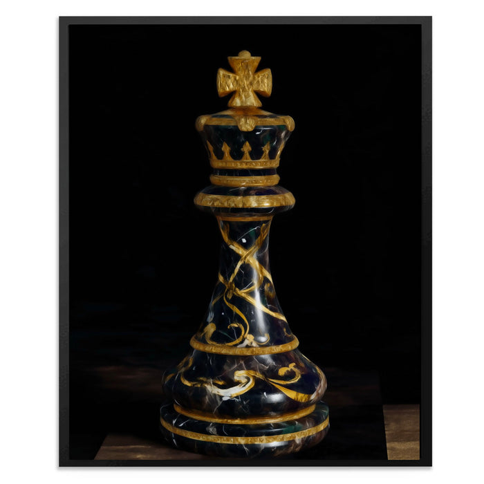 Crowned Chess Authority - Luxury Wall Art