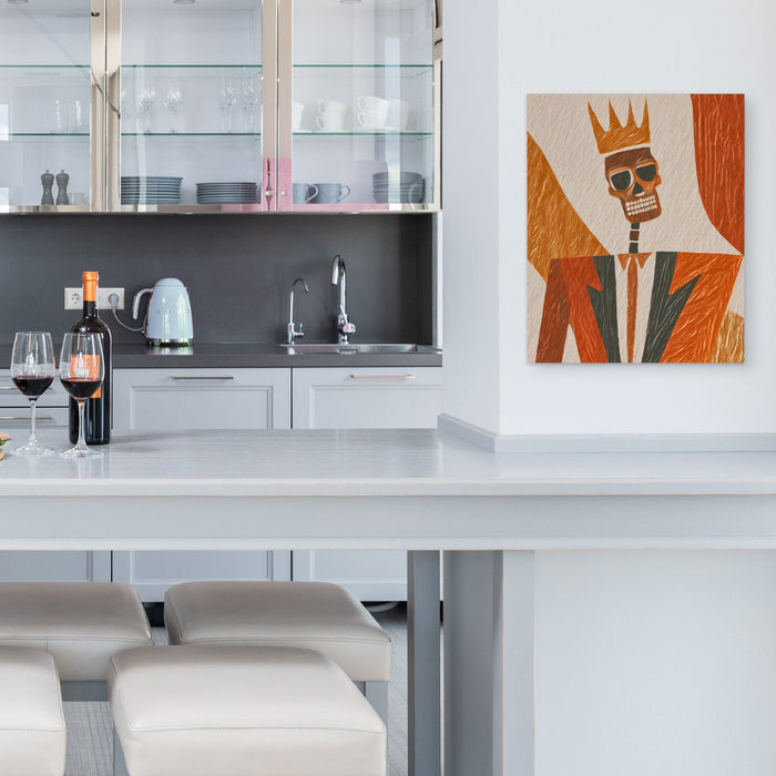 Crowned Death Executive - Luxury Wall Art