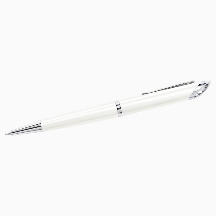 CRYSTAL STARLIGHT BP PEN - WHITE