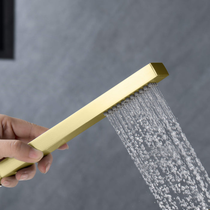 Cube Metal Handheld Shower Head HS103