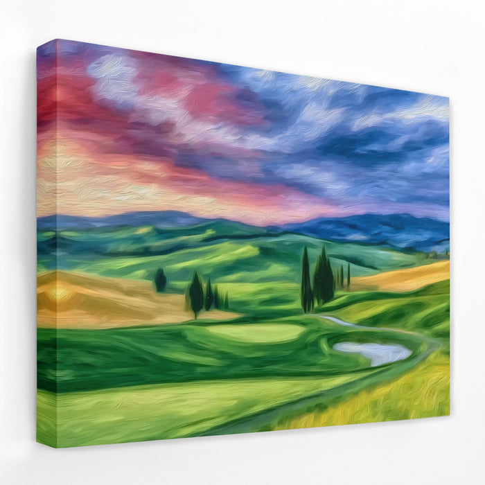 Cypress Dreams Unfold - Luxury Wall Art