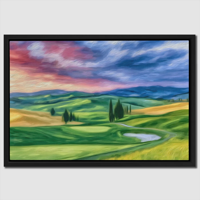 Cypress Dreams Unfold - Luxury Wall Art