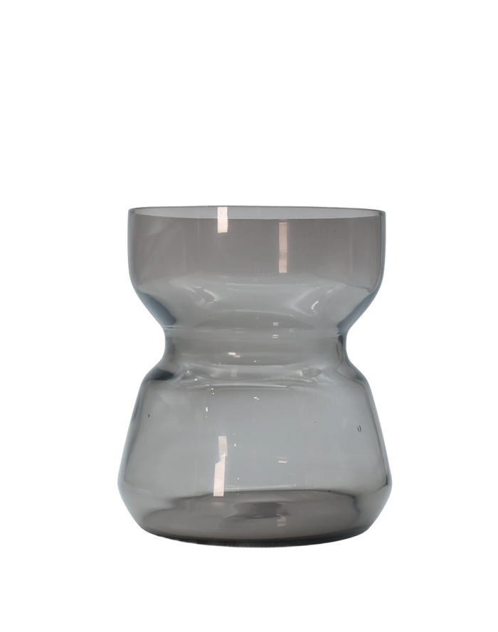 Dark Smoked Nexus Vase