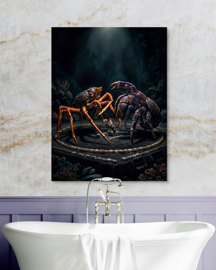 Deep Sea Sumo - Luxury Wall Art