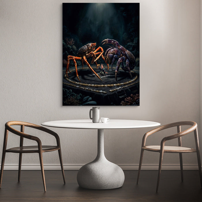 Deep Sea Sumo - Luxury Wall Art