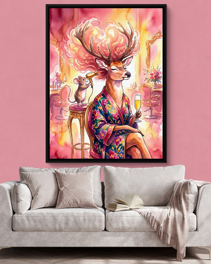 Deer's Styling Session - Luxury Wall Art