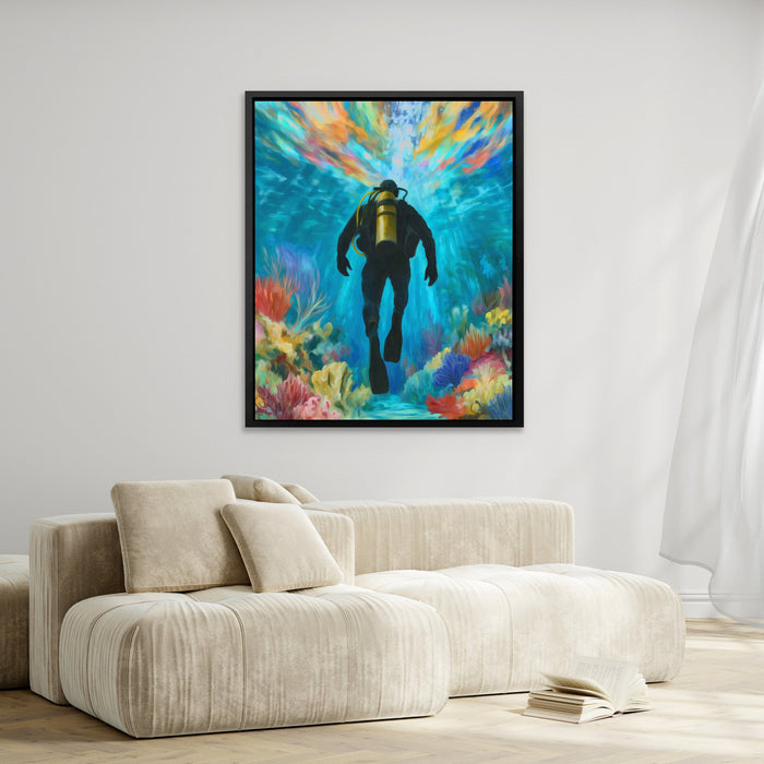 Depths to Light - Luxury Wall Art