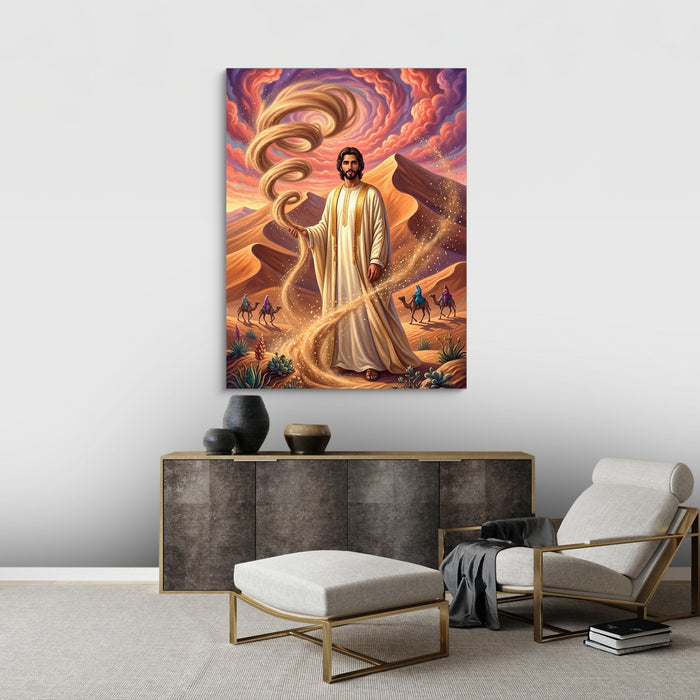 Desert Prophet Caravan - Luxury Wall Art