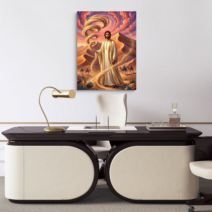 Desert Prophet Caravan - Luxury Wall Art