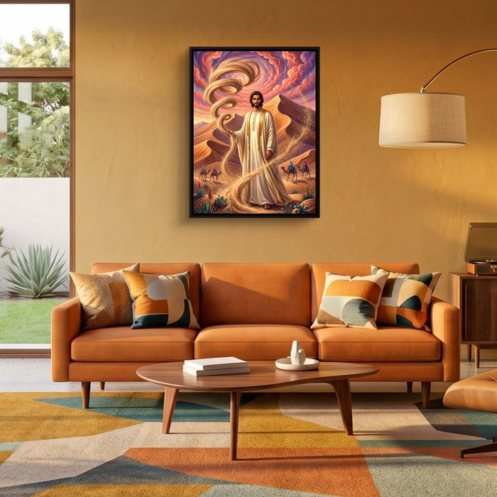 Desert Prophet Caravan - Luxury Wall Art