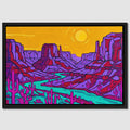 Desert Saguaro Twilight — Desert Saguaro Twilight Close Up Landscape 6