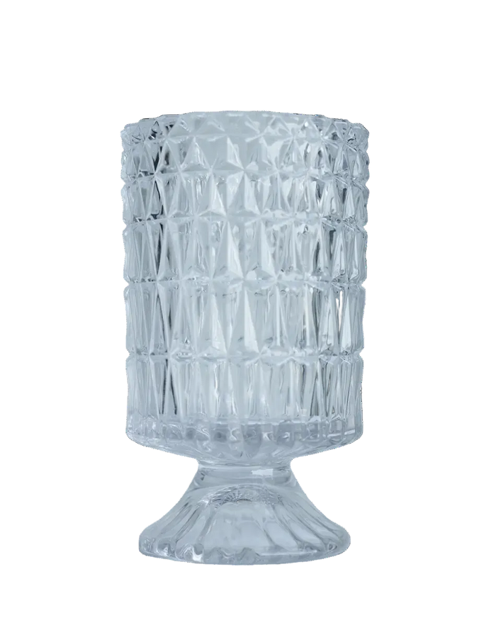 Diamond Cut Vase | Available in 2 Colors