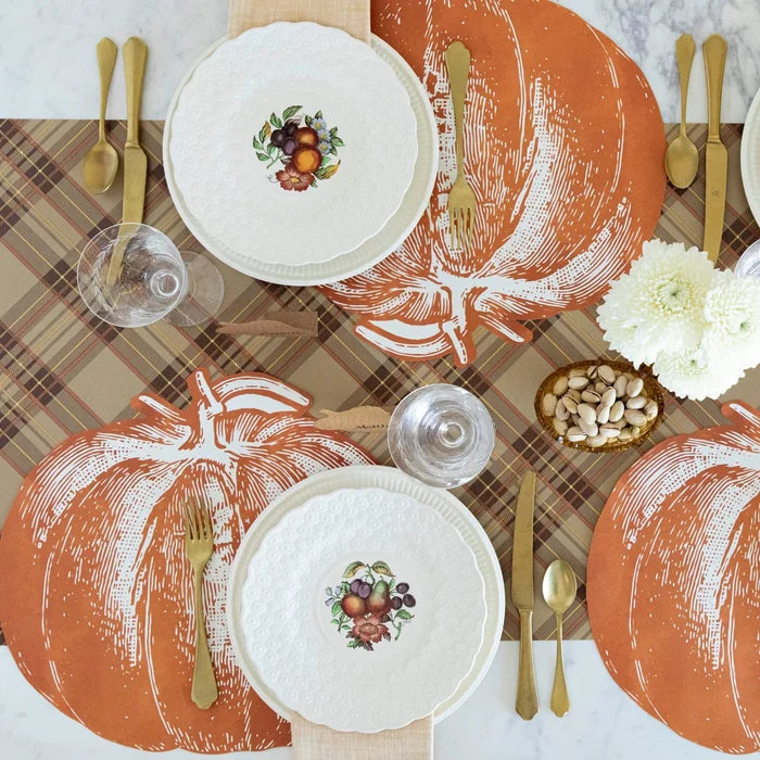 DIE CUT PUMPKIN PLACEMAT