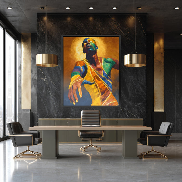Divine Ascension Prayer - Luxury Wall Art