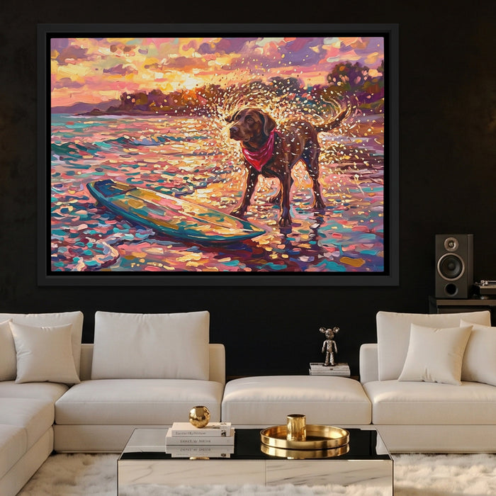 Dog Golden Surfboard — Dog Golden Surfboard Hype Beast Land V2 27