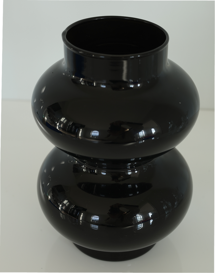 Double Vase Black