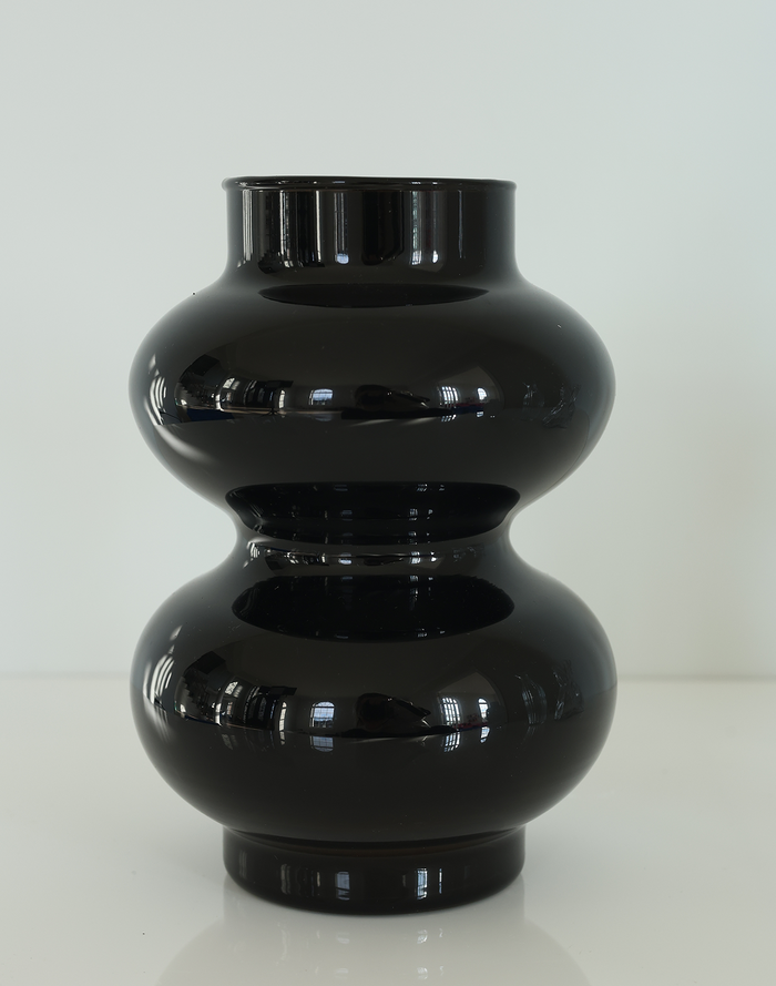 Double Vase Black