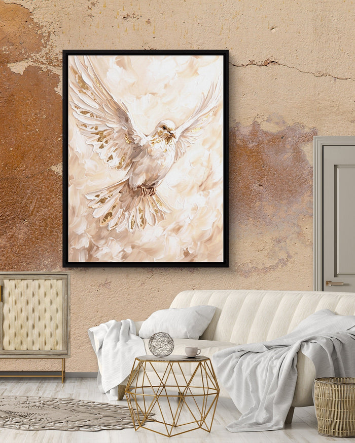 Dove's Ascent - Luxury Wall Art