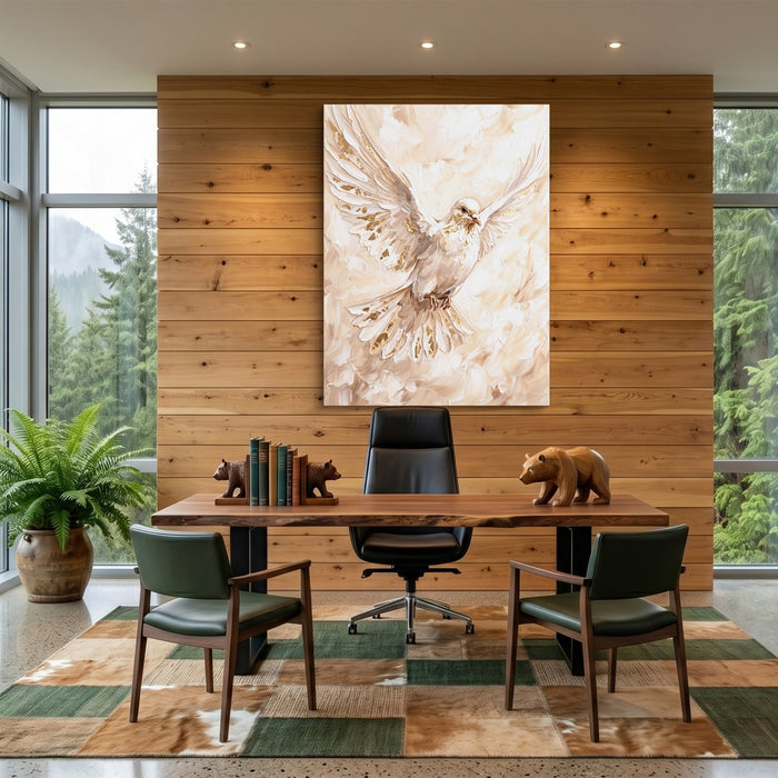 Dove's Ascent - Luxury Wall Art