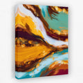 Dragon Earthen Flow canvas wall art