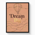 Dream Big Celestial-2 — dream big celestial 2 white studio framed black