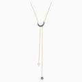 DUO:NECKLACE MOON Y MONT/CRY/MIX