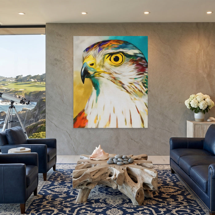 Eagle Ink Expression canvas wall art, room view