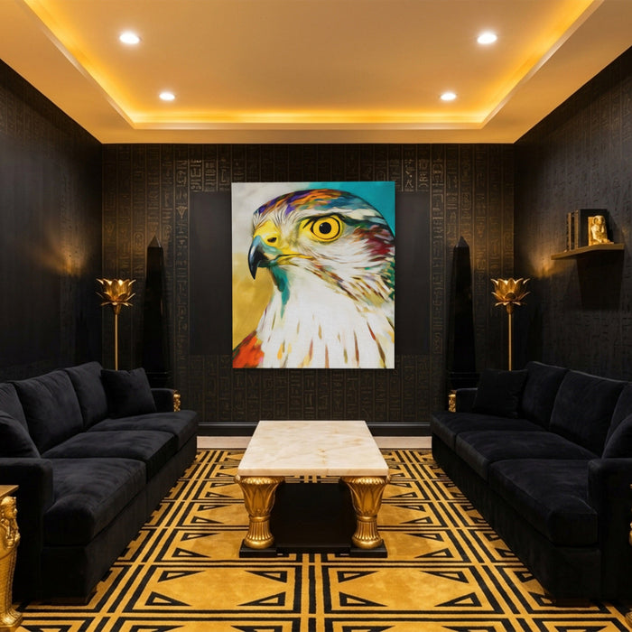 Eagle Ink Expression canvas wall art, room view