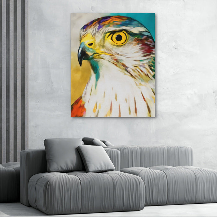 Eagle Ink Expression canvas wall art, room view