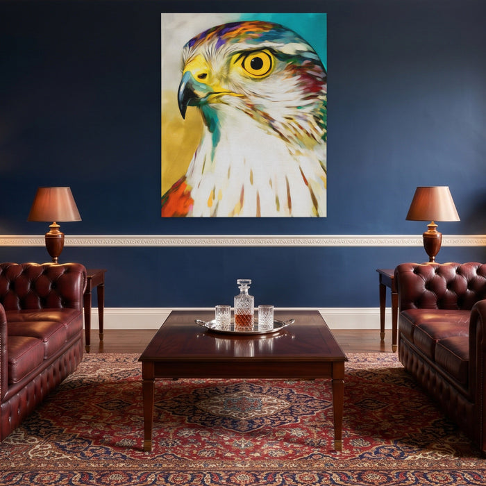 Eagle Ink Expression canvas wall art, room view