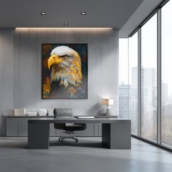 Eagle's Autumn Fire - Luxury Wall Art