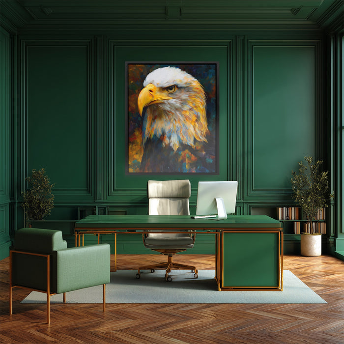 Eagle's Autumn Fire - Luxury Wall Art