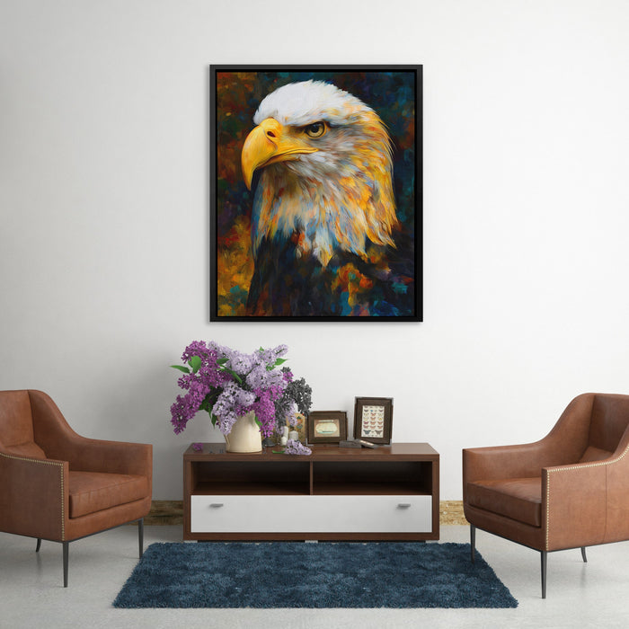 Eagle's Autumn Fire - Luxury Wall Art