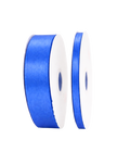 Electric Blue Double Faced Satin Ribbon - 100 Yards 0.5"