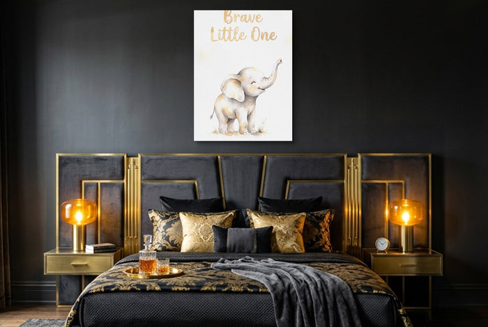 Elephant Greeting Card - Luxury Wall Art