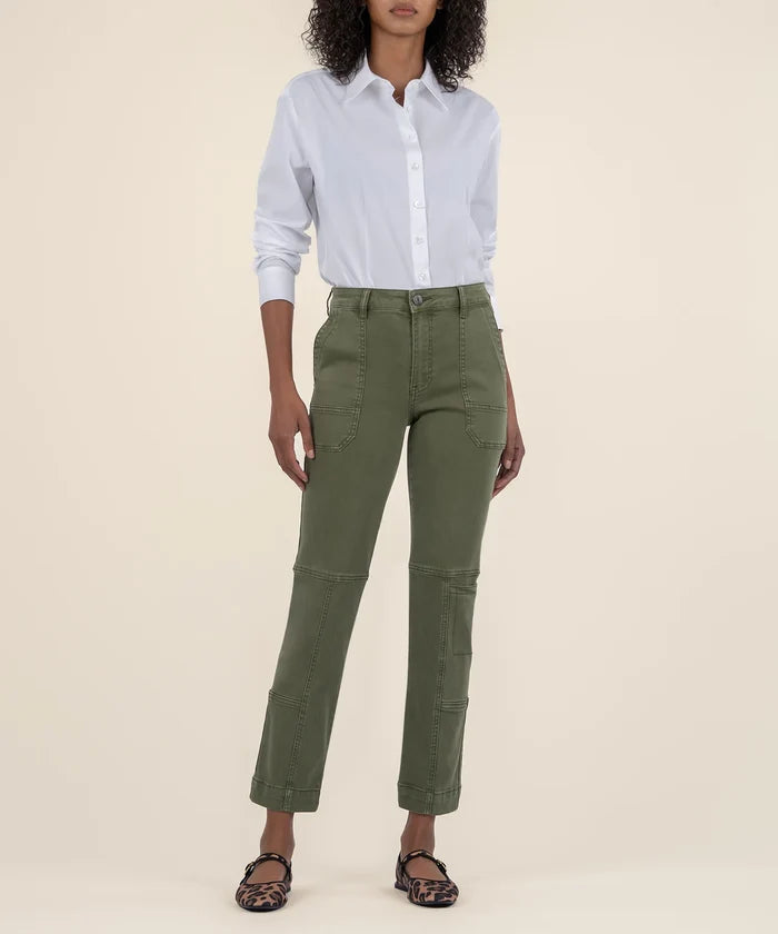 Elizabeth HI Rise Olive Jean