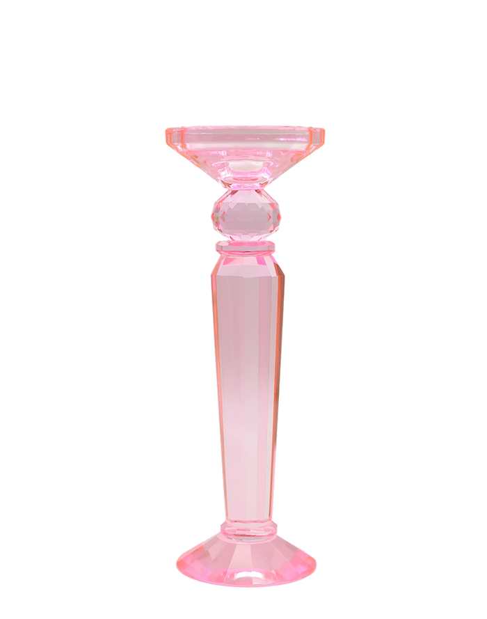 Ellie Pink Candle Holder Medium