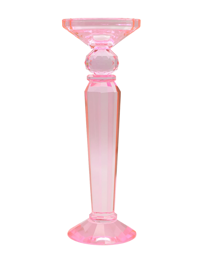 Ellie Pink Candle Holder Medium