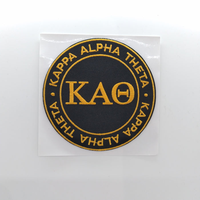 Embroidered Twill Patch - Kappa Alpha Theta