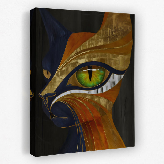 Emerald Eye Sphinx - Luxury Wall Art