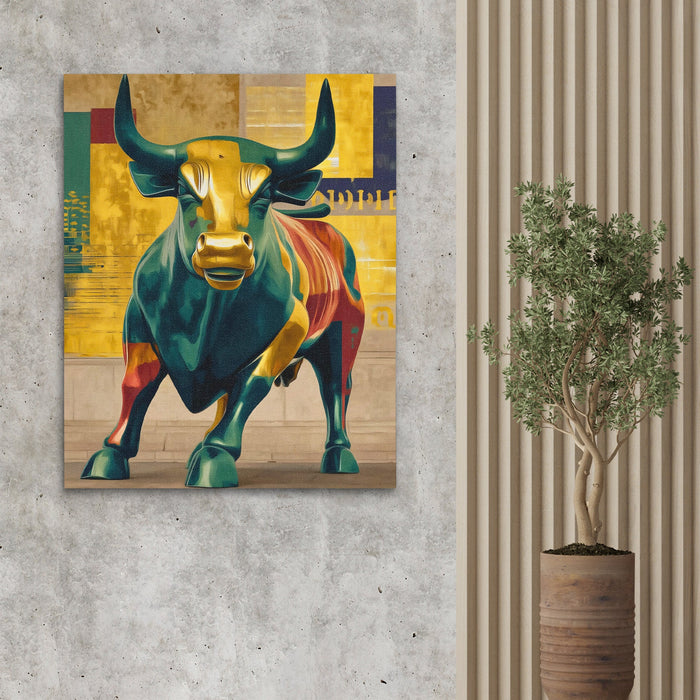 Emerald Market Charge - Luxury Wall Art