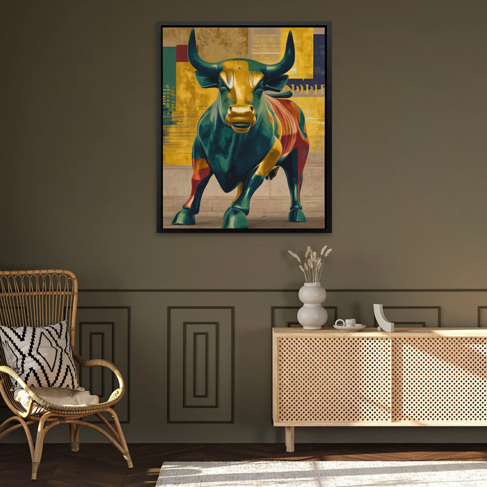Emerald Market Charge - Luxury Wall Art