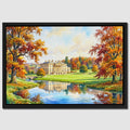 Estate Golden Landscape canvas wall art