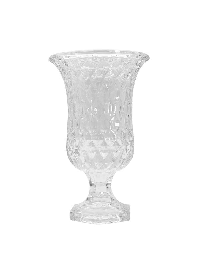 Etch Crystal Vase